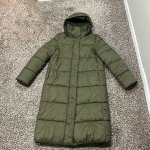 Long Hooded Winter Jacket